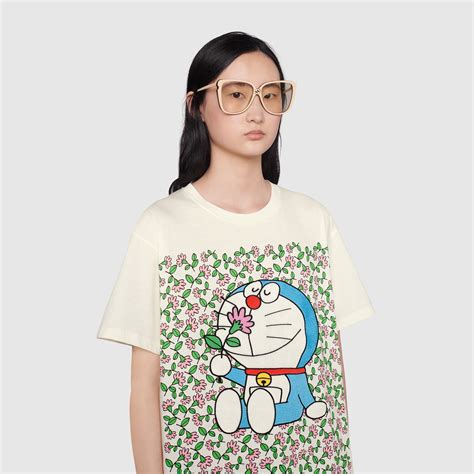 gucci x doraemon tee|gucci doraemon hoodie.